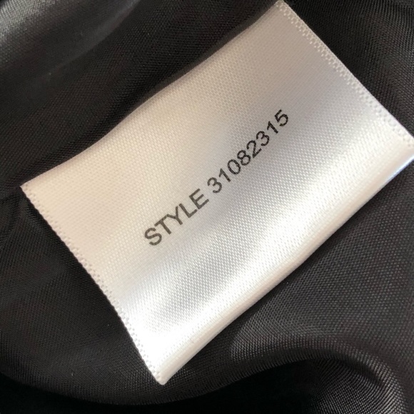 Tory Burch silver and black tweed pencil skirt - Picture 8 of 9